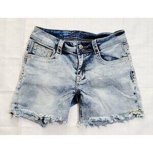 Rose Royce Women's Denim Blue Jeans Short Size 28 - 7/8 Collette Capri/ Bermuda